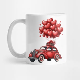 Valentine Old Car Mug